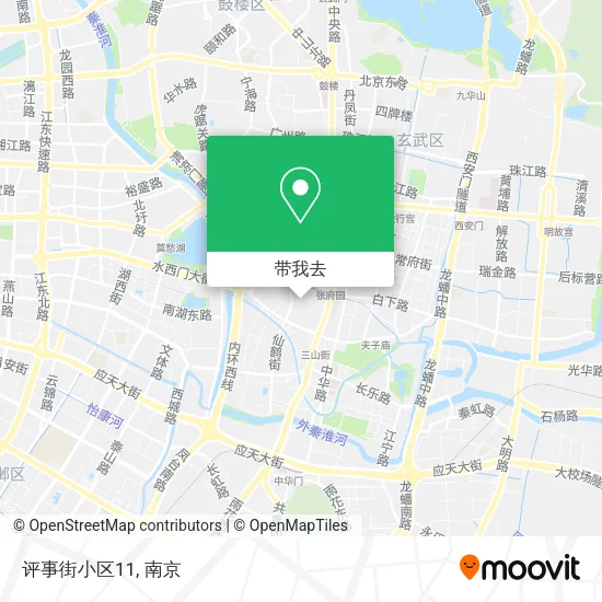 评事街小区11地图
