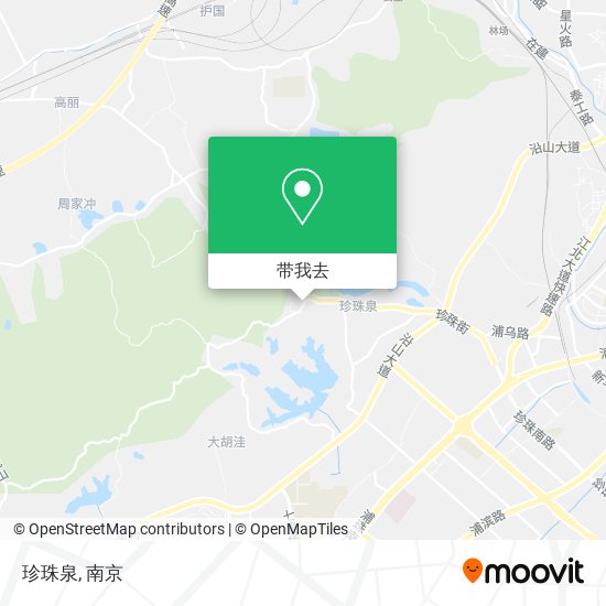 珍珠泉地图