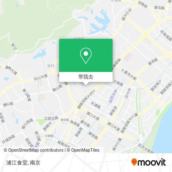 浦江食堂地图