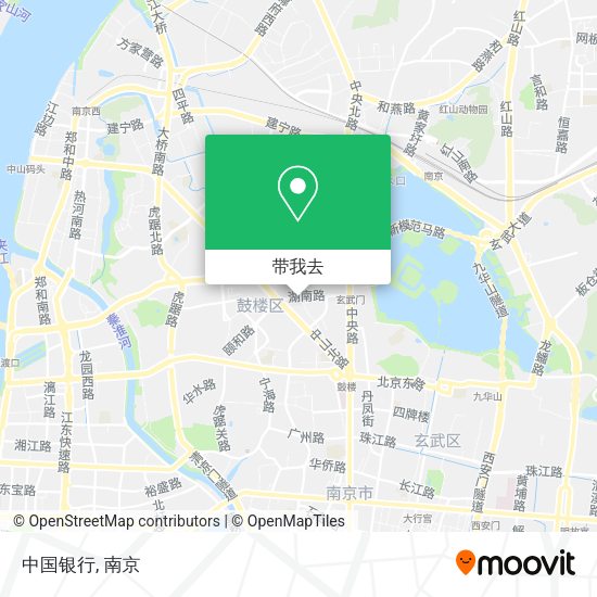 中国银行地图