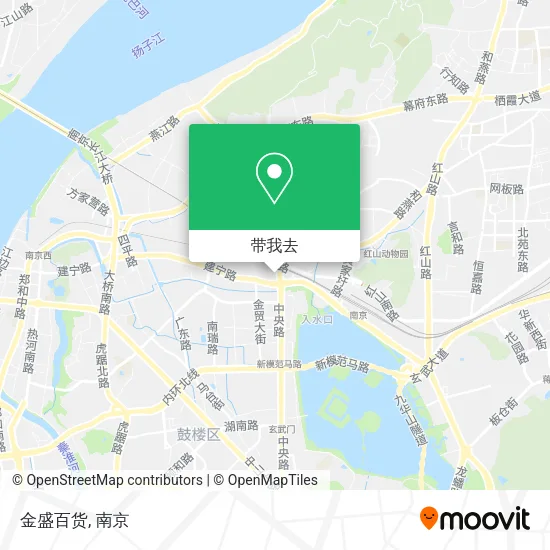 金盛百货地图