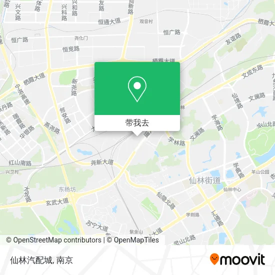 仙林汽配城地图