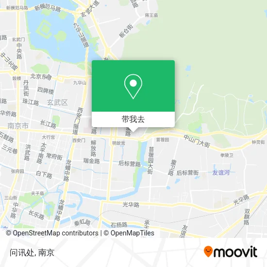 问讯处地图