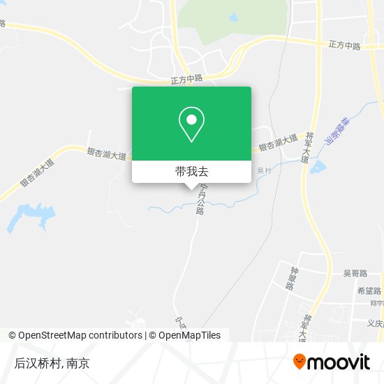 后汉桥村地图
