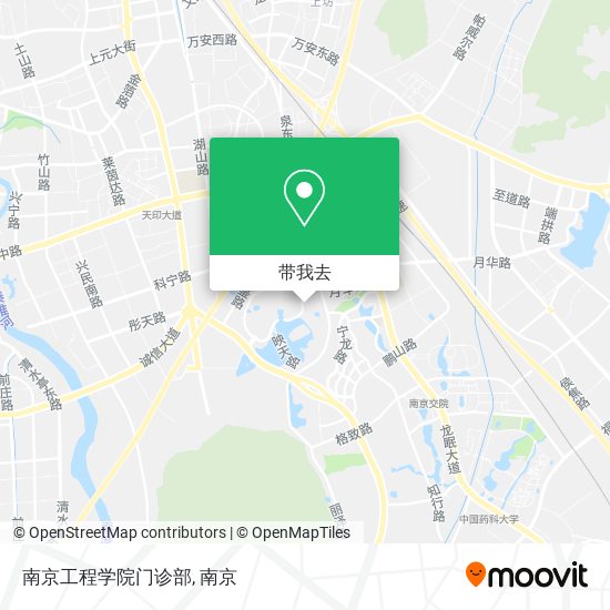 南京工程学院门诊部地图