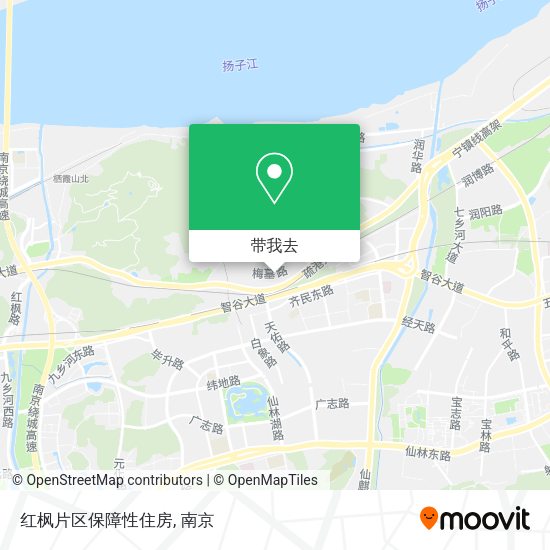 红枫片区保障性住房地图