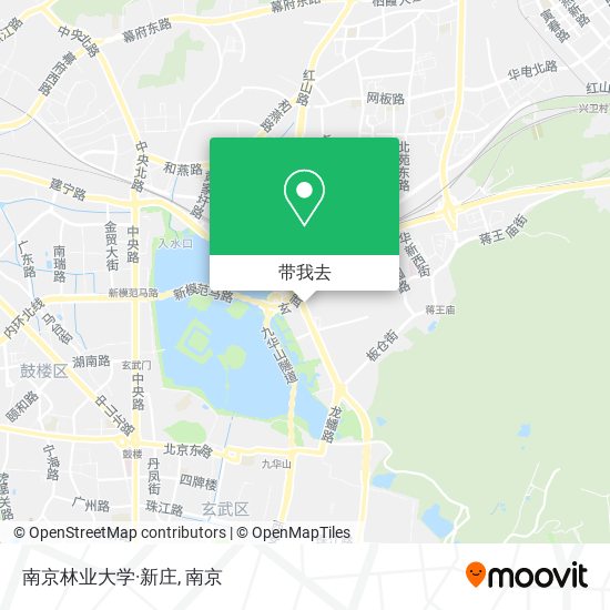 南京林业大学·新庄地图