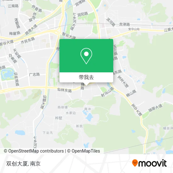 双创大厦地图