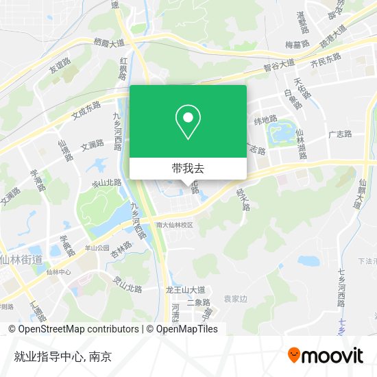 就业指导中心地图