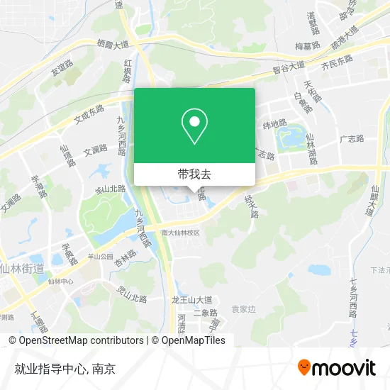 就业指导中心地图
