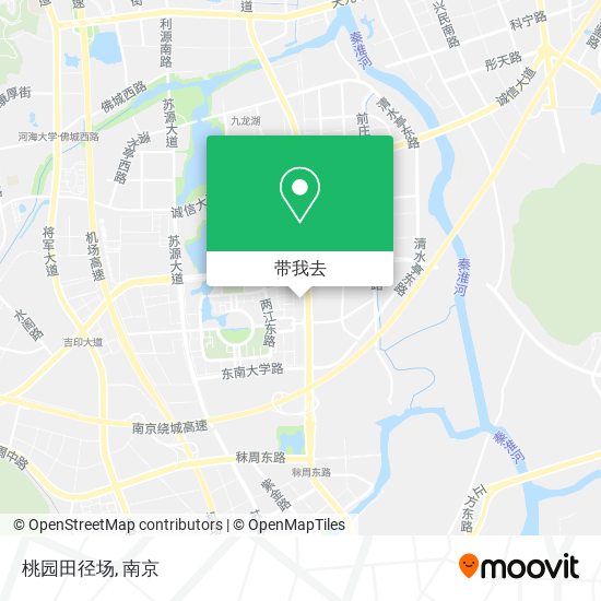 桃园田径场地图