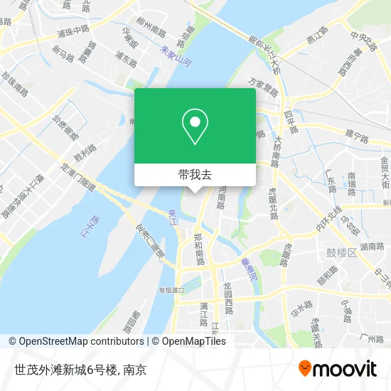 世茂外滩新城6号楼地图