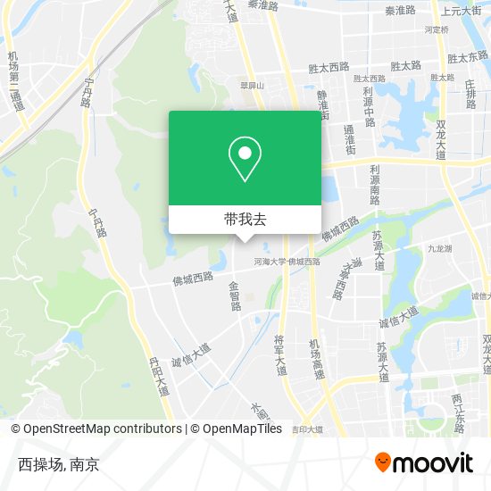 西操场地图