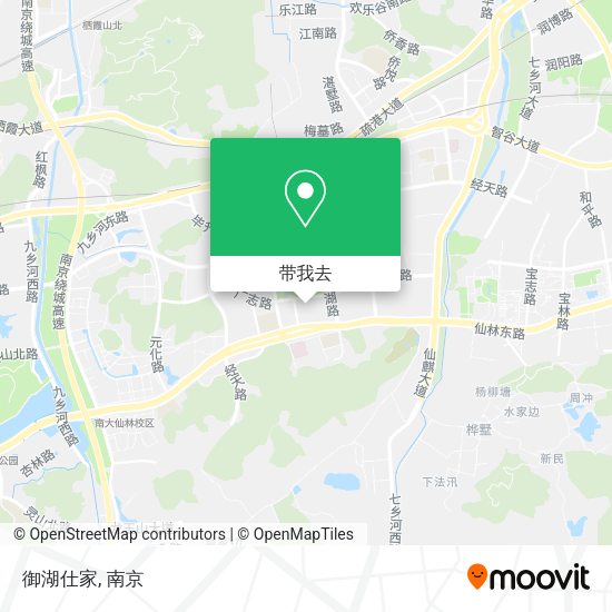 御湖仕家地图