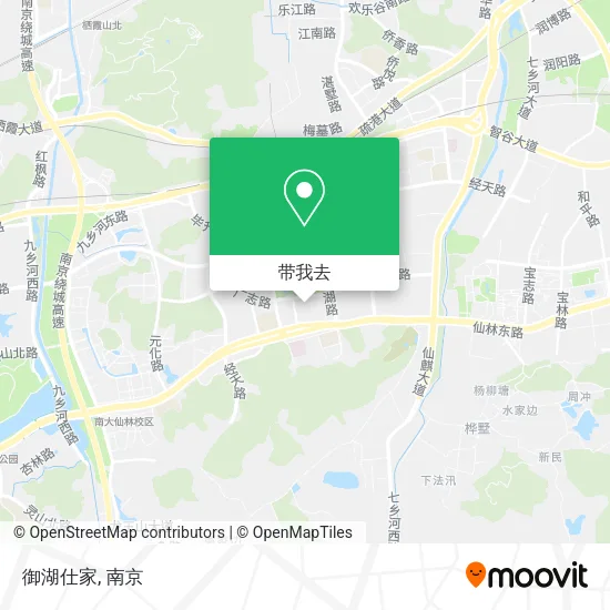 御湖仕家地图