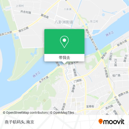 燕子矶码头地图