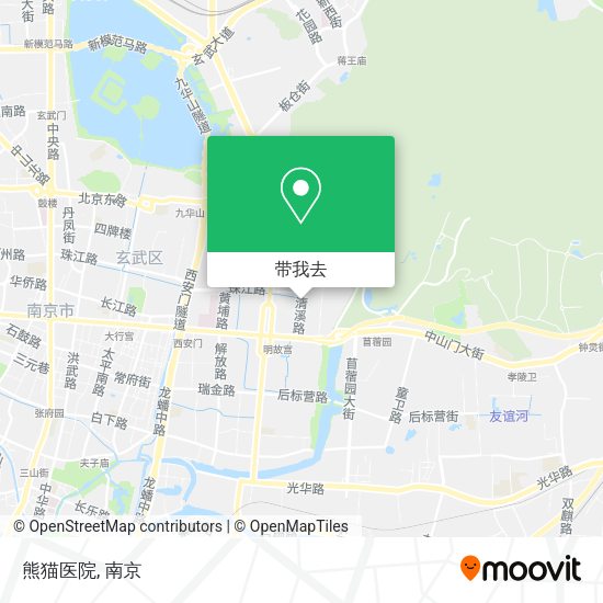 熊猫医院地图