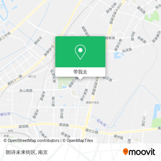 朗诗未来街区地图