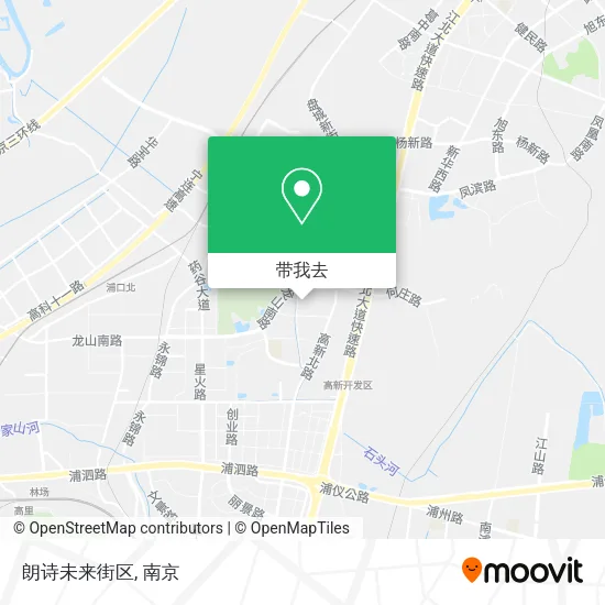 朗诗未来街区地图