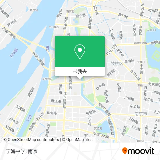 宁海中学地图