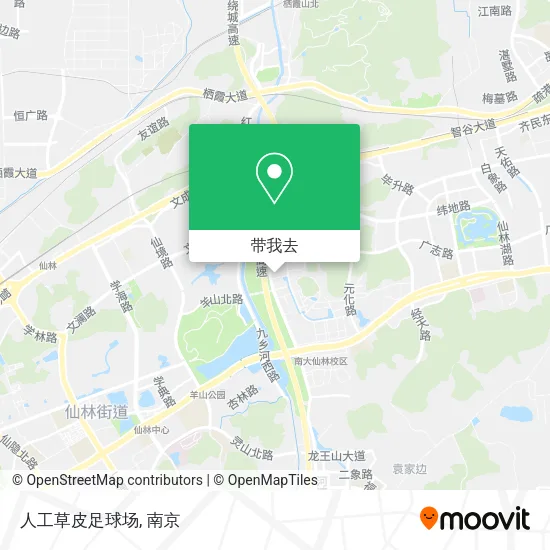人工草皮足球场地图