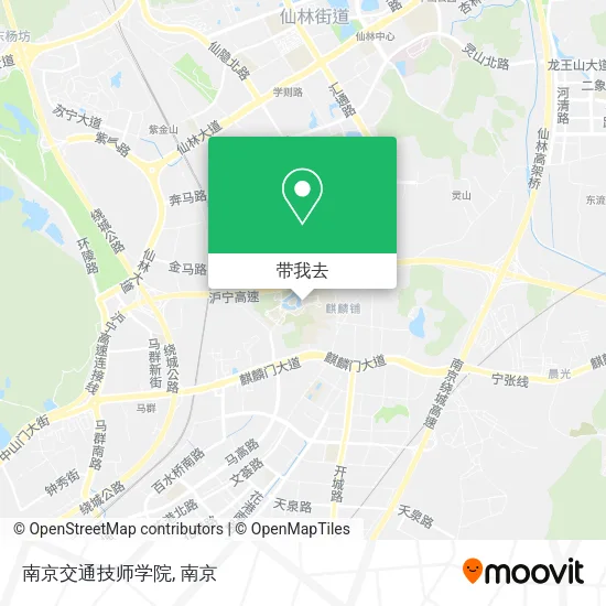 南京交通技师学院地图