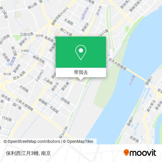 保利西江月3幢地图