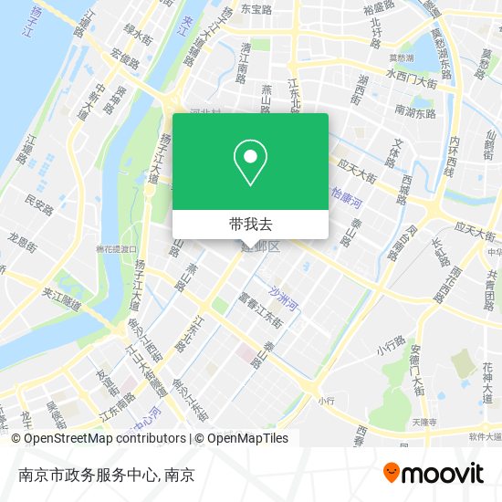 南京市政务服务中心地图