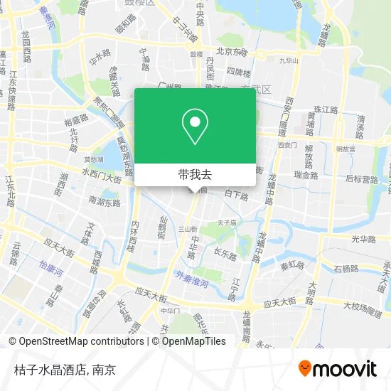 桔子水晶酒店地图