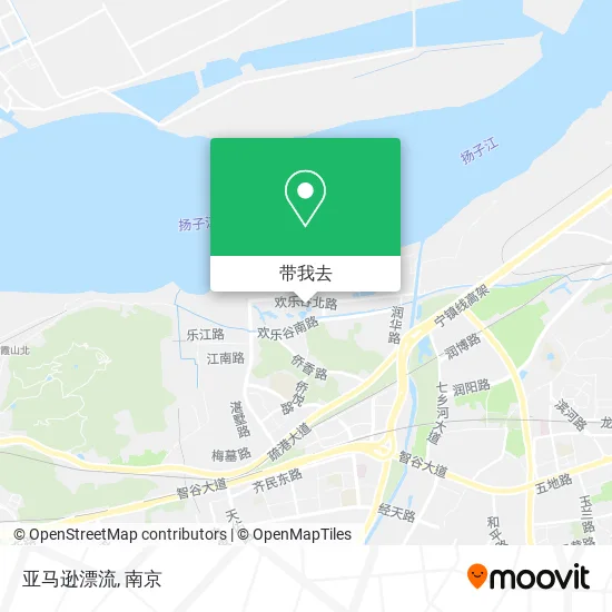 亚马逊漂流地图