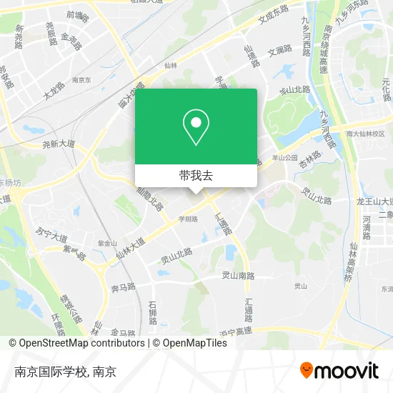 南京国际学校地图
