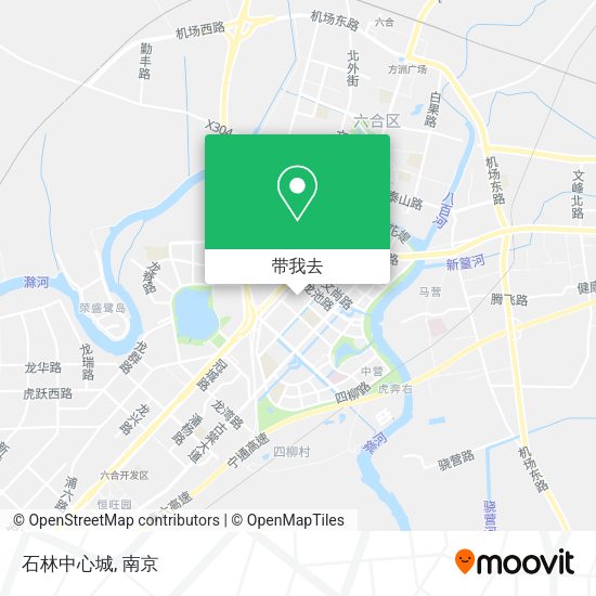 石林中心城地图