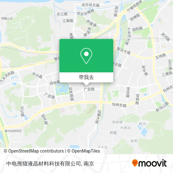 中电熊猫液晶材料科技有限公司地图
