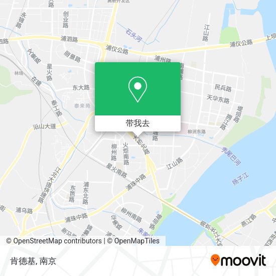 肯德基地图