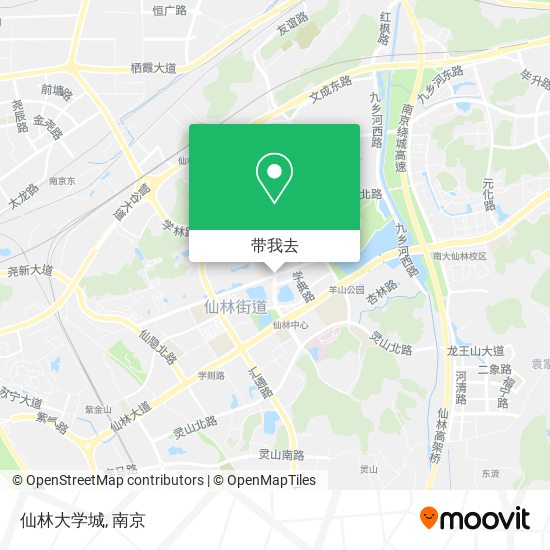 仙林大学城地图