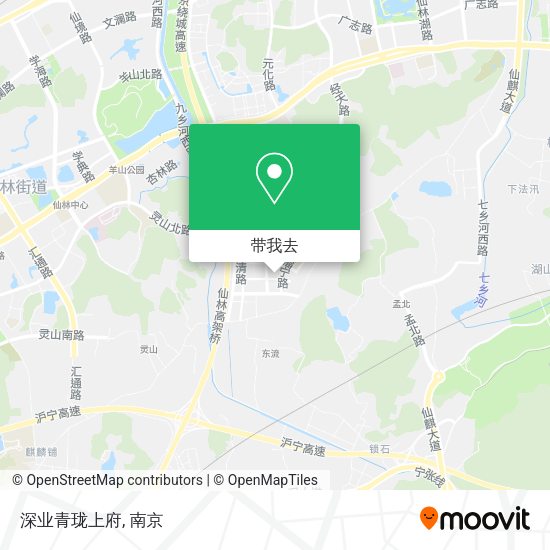 深业青珑上府地图