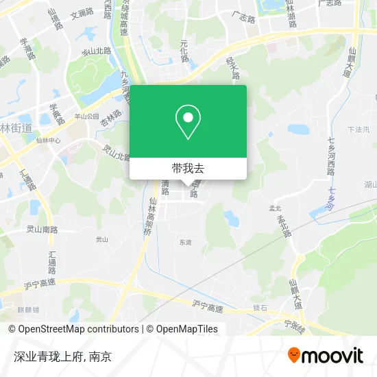 深业青珑上府地图