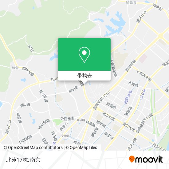 北苑17栋地图