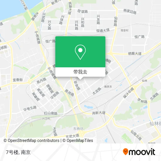 7号楼地图