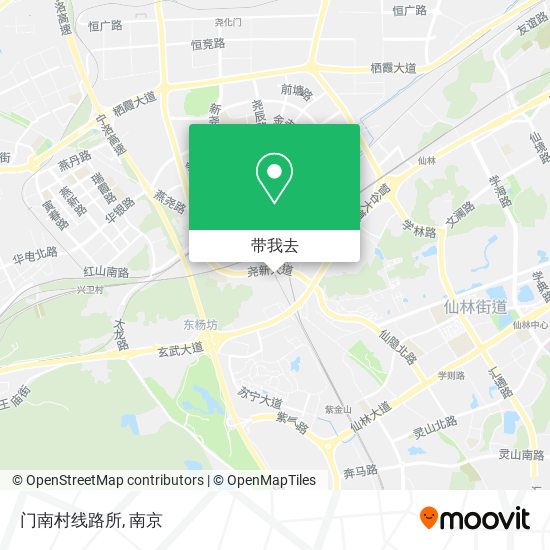 门南村线路所地图