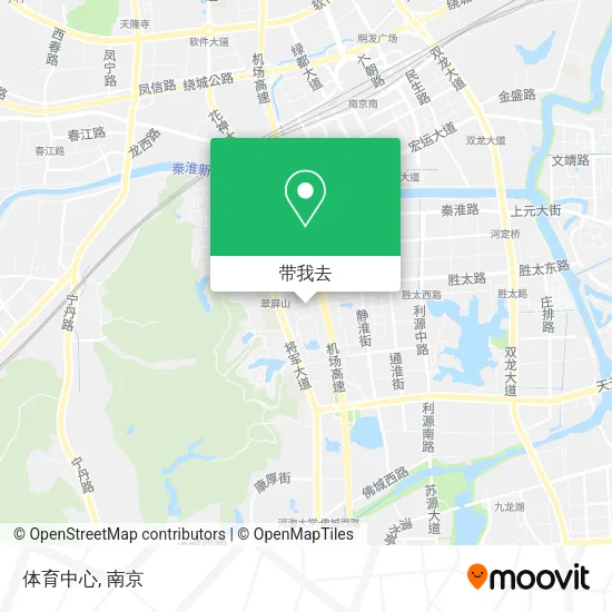 体育中心地图