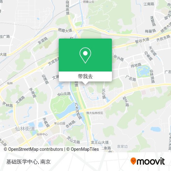 基础医学中心地图