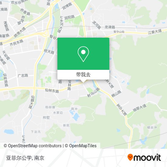 亚菲尔公学地图
