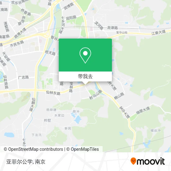 亚菲尔公学地图