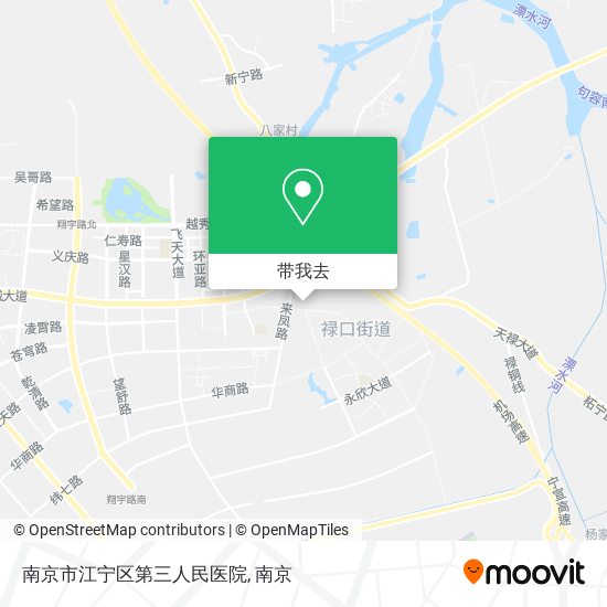 南京市江宁区第三人民医院地图