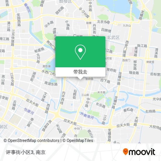 评事街小区3地图
