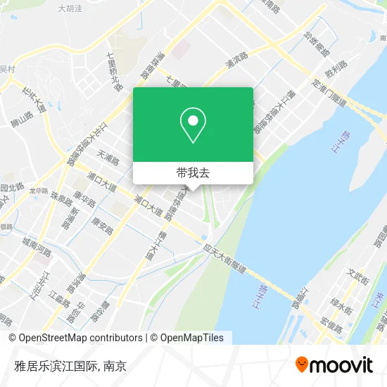 雅居乐滨江国际地图