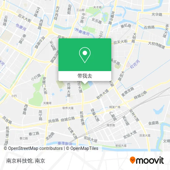 南京科技馆地图