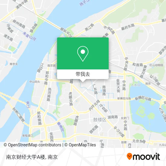南京财经大学A楼地图