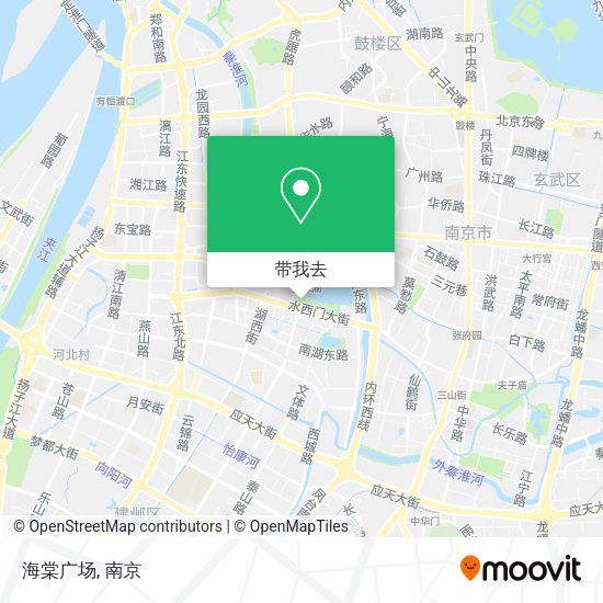 海棠广场地图
